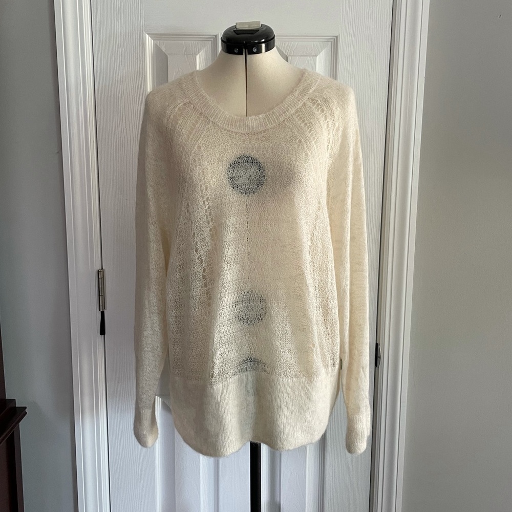 Free People Oversized Alpaca Wool Soft Sweater
